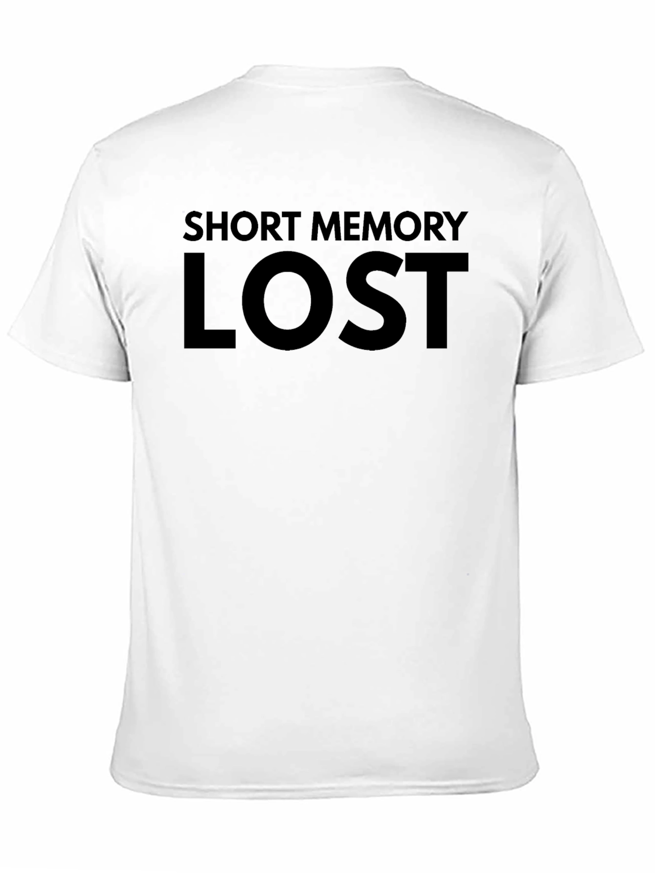 Short Memory Lost Graphic T-Shirt