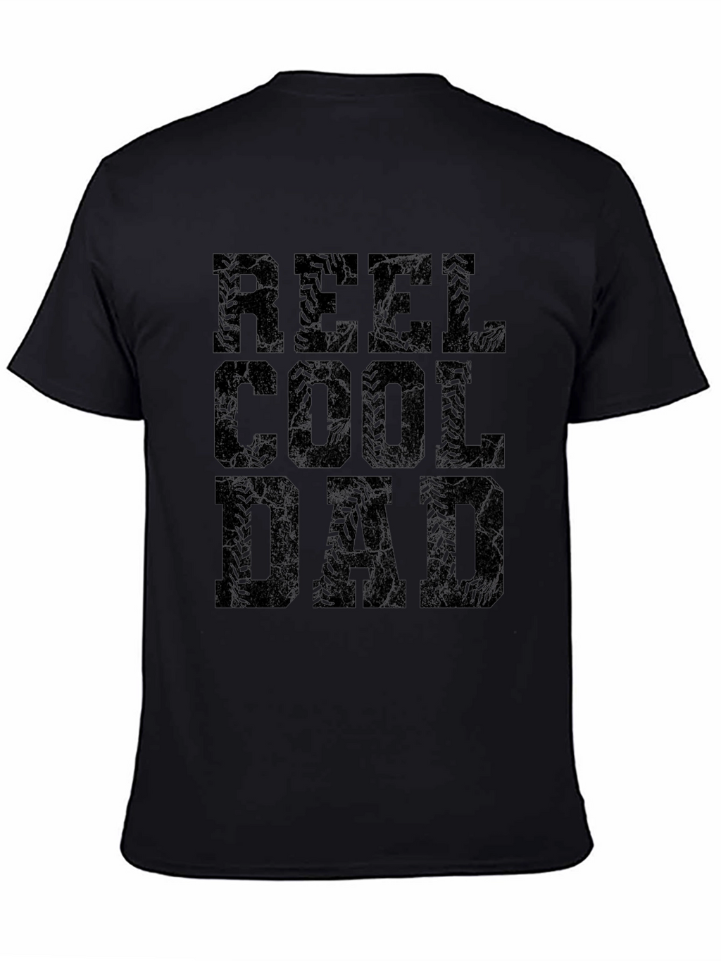 Reel Cool Dad Graphic Tee - Black