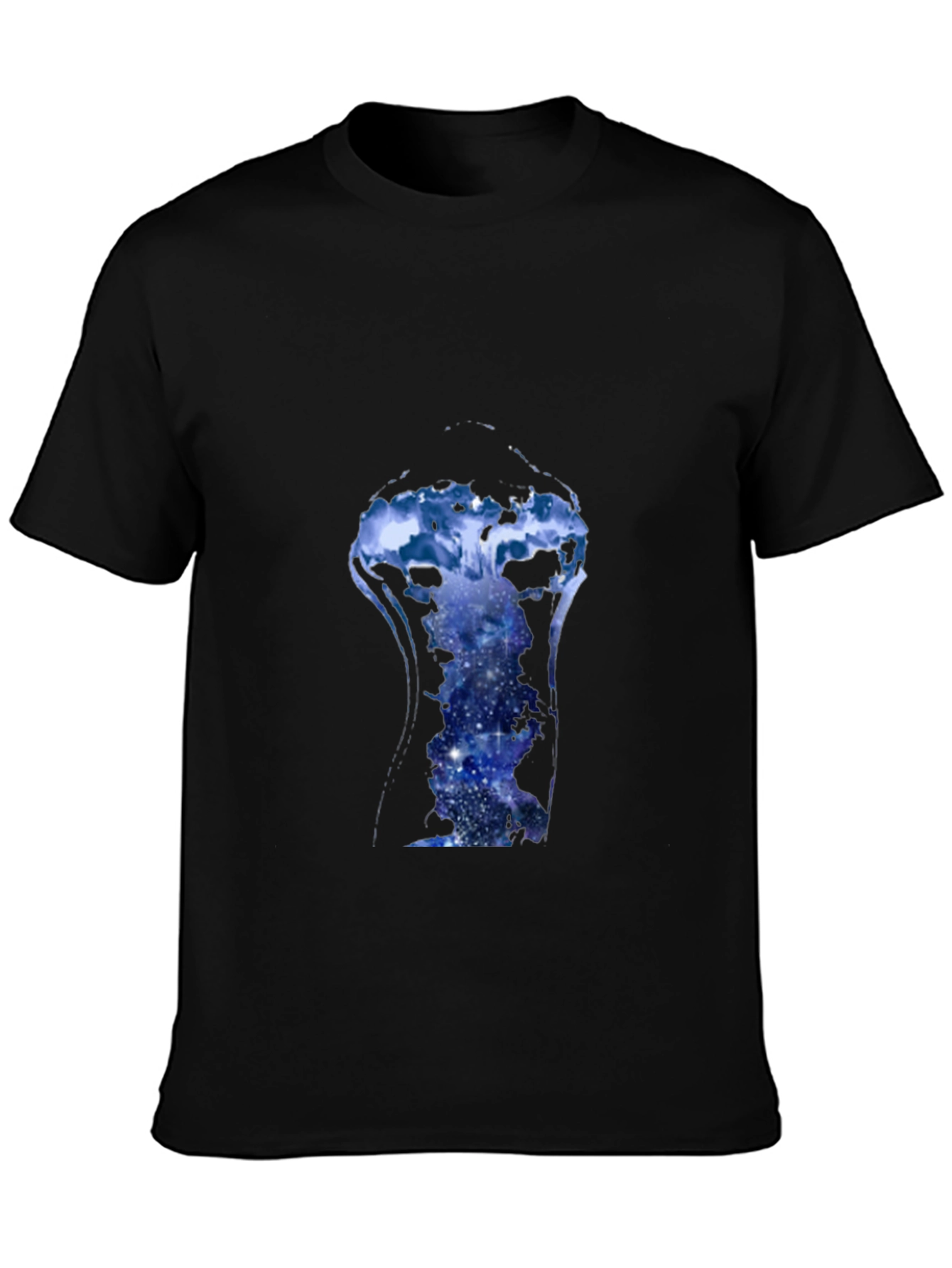 Galaxy Jellyfish Black T-Shirt