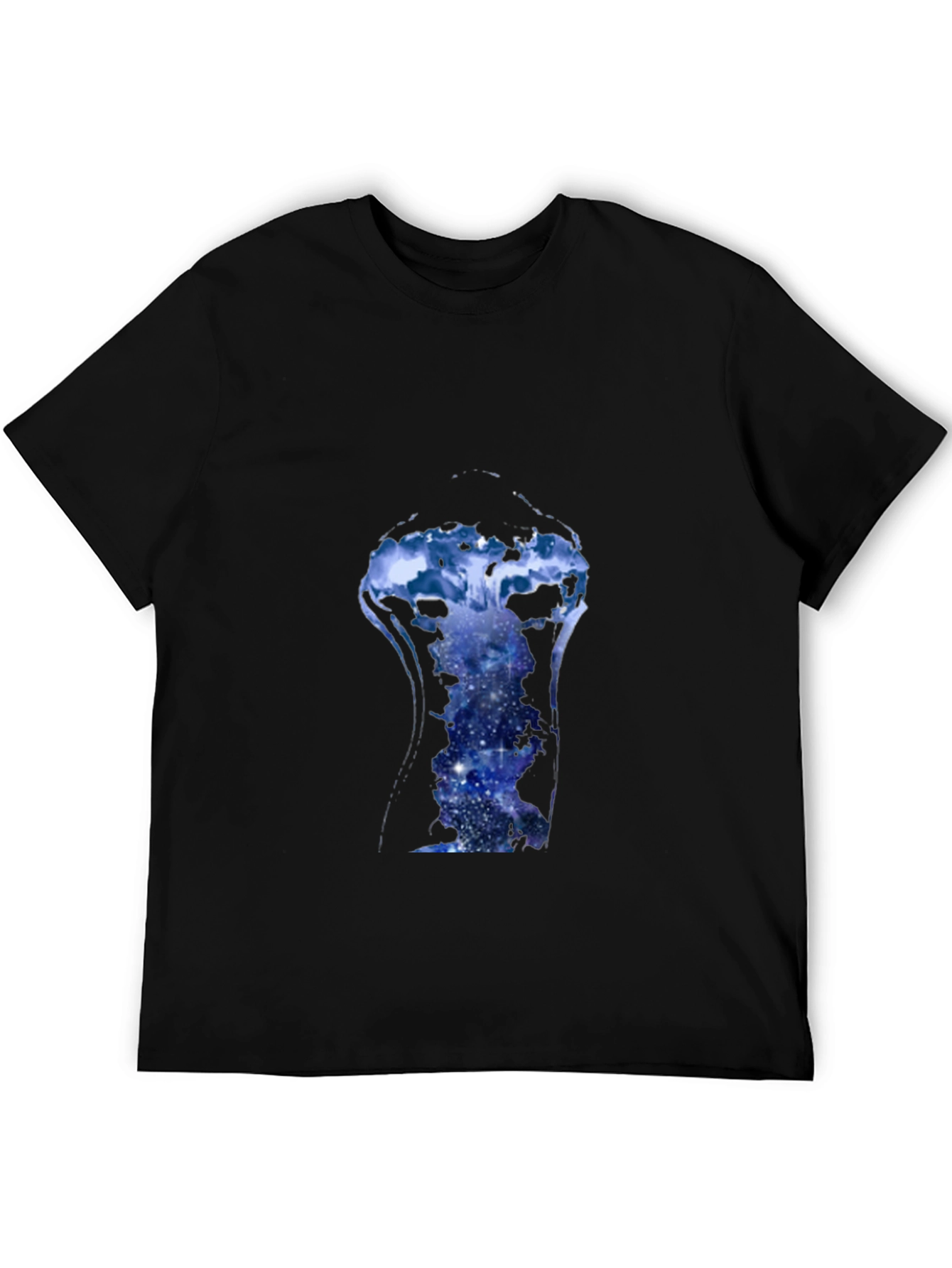 Galaxy Jellyfish Black T-Shirt