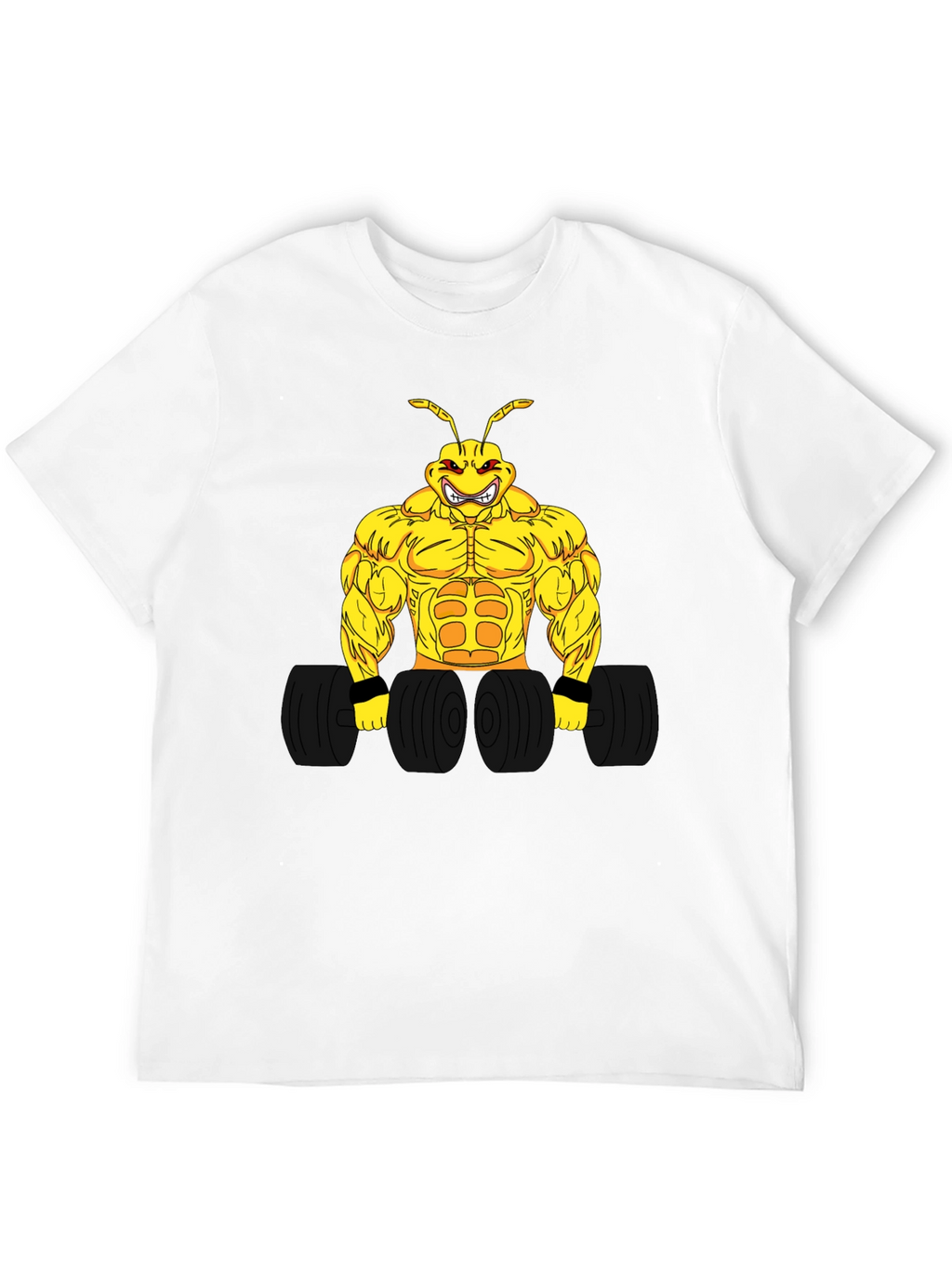 Muscle Ant T-Shirt - Black Graphic Tee