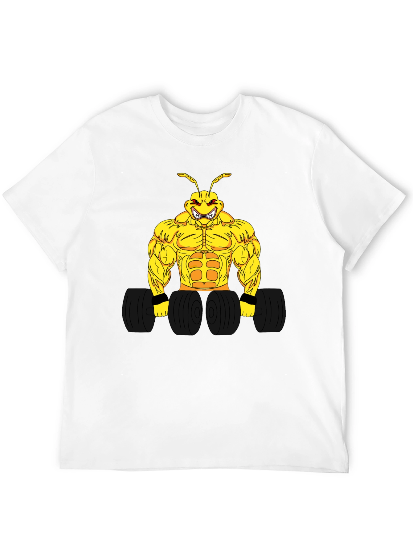Muscle Ant T-Shirt - Black Graphic Tee