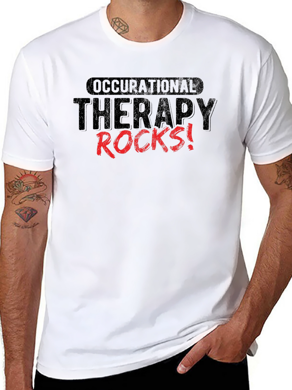 Occupational Therapy Rocks! Graphic Tee