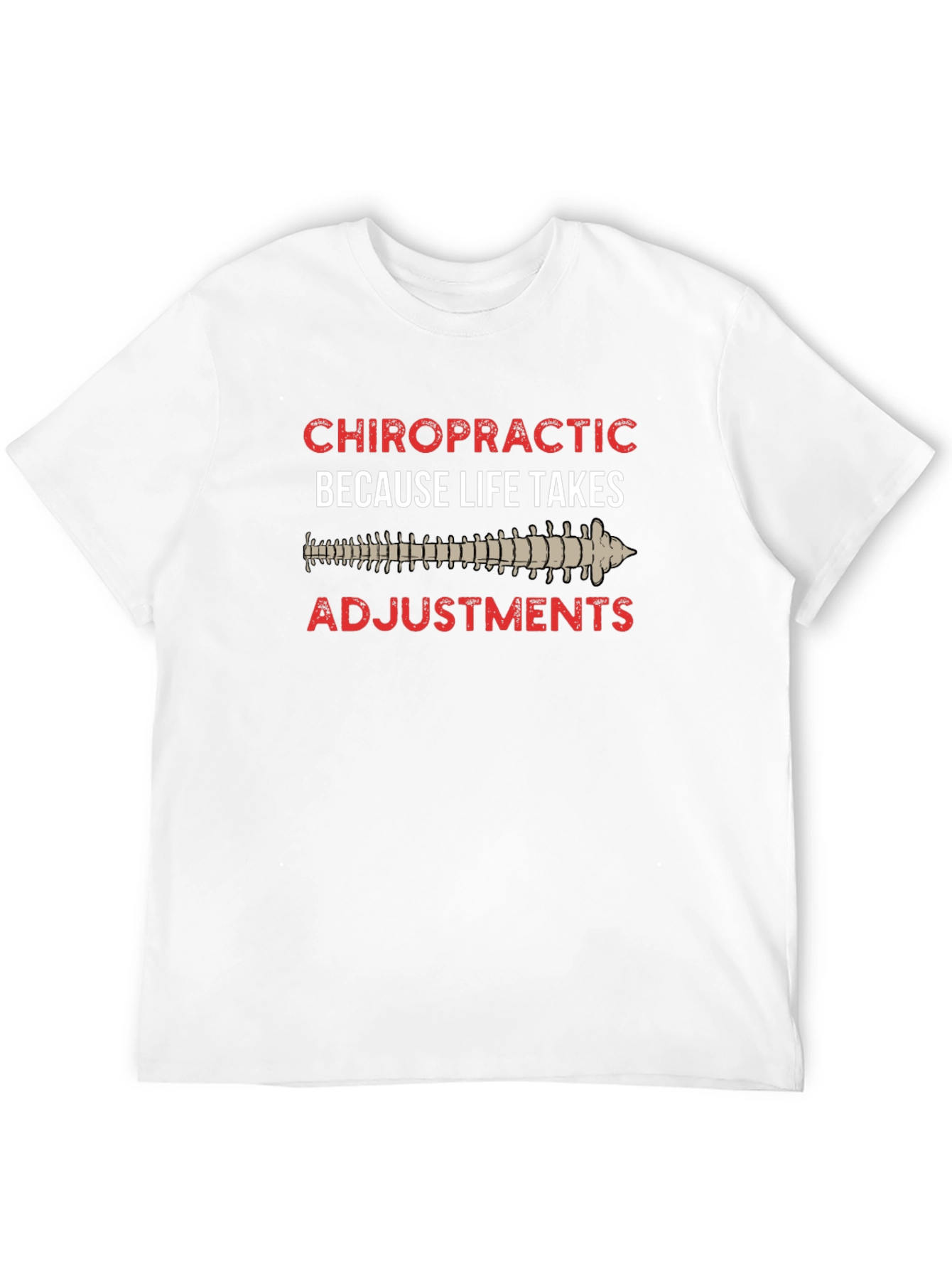 Chiropractic Adjustment Black T-Shirt