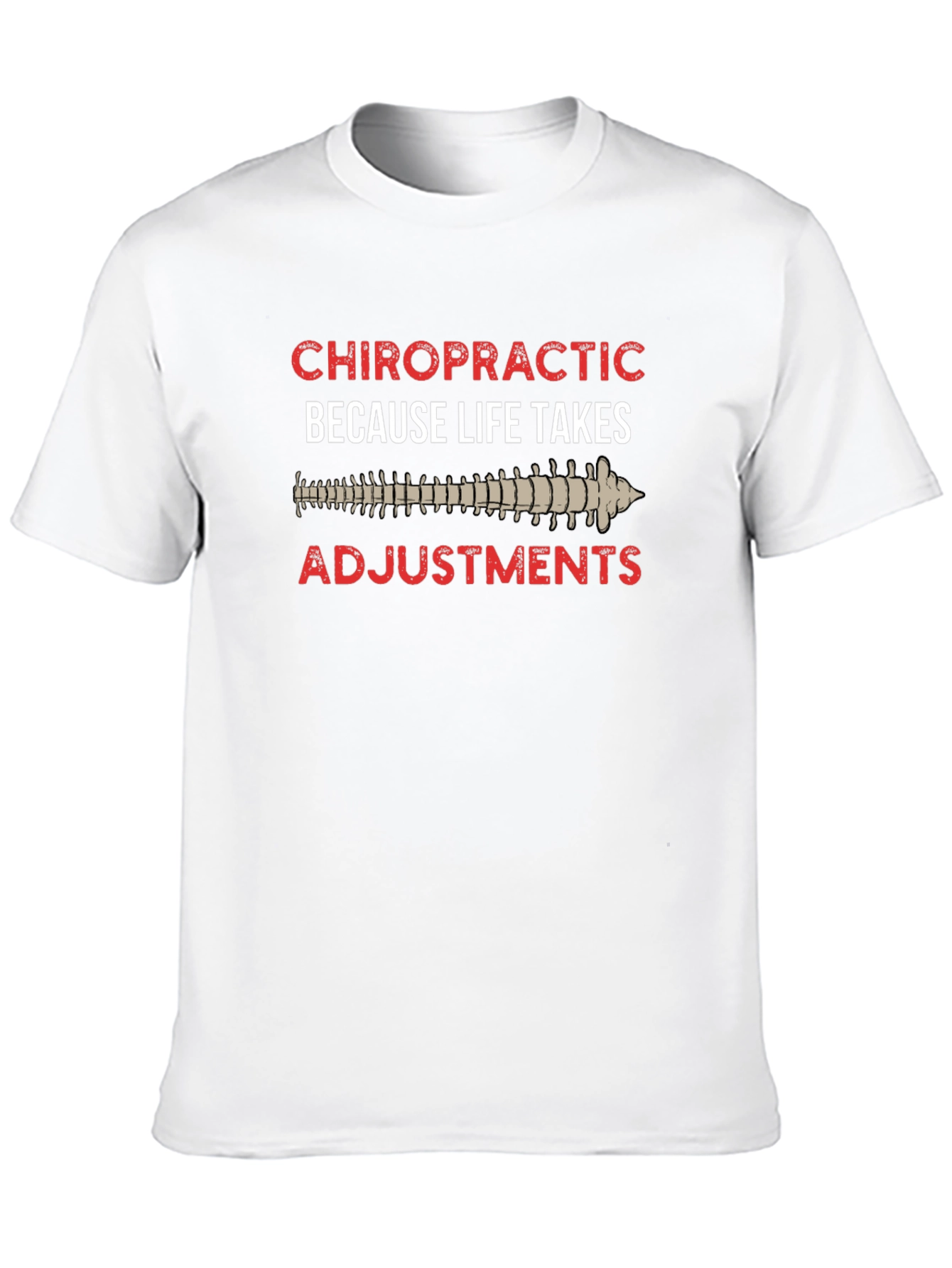 Chiropractic Adjustment Black T-Shirt