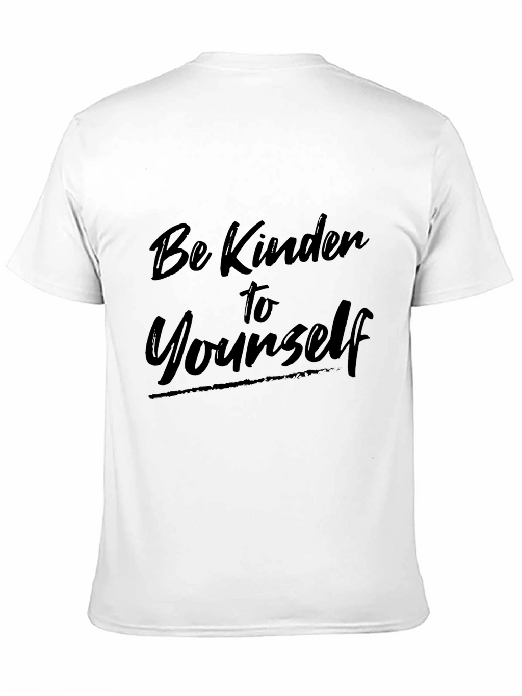 Be Kinder to Yourself Graphic T-Shirt - Black