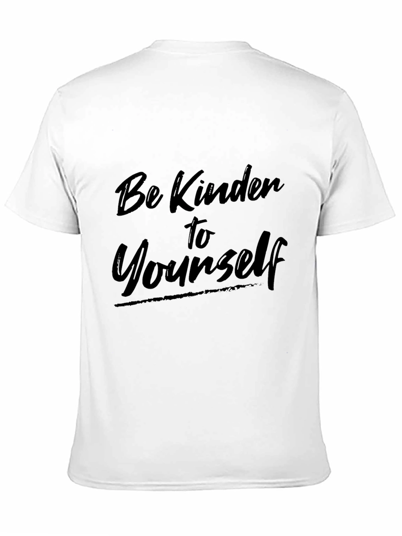 Be Kinder to Yourself Graphic T-Shirt - Black