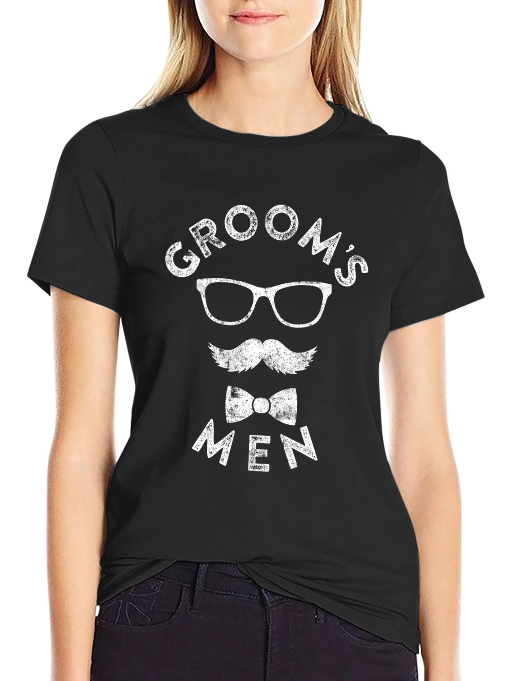 Grooms Men Graphic Print T-Shirt
