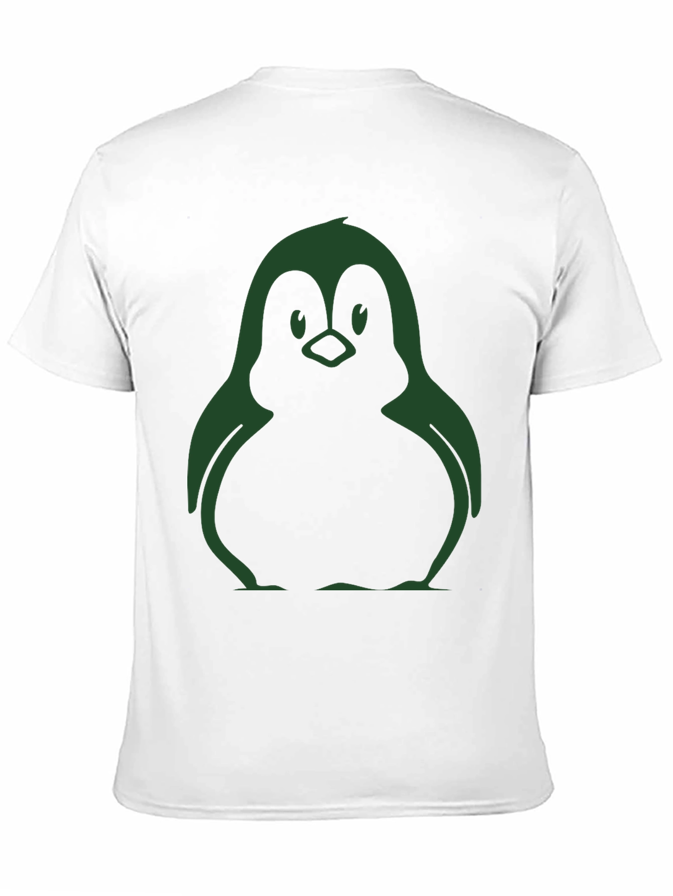 Cool Penguin Graphic Black T-Shirt