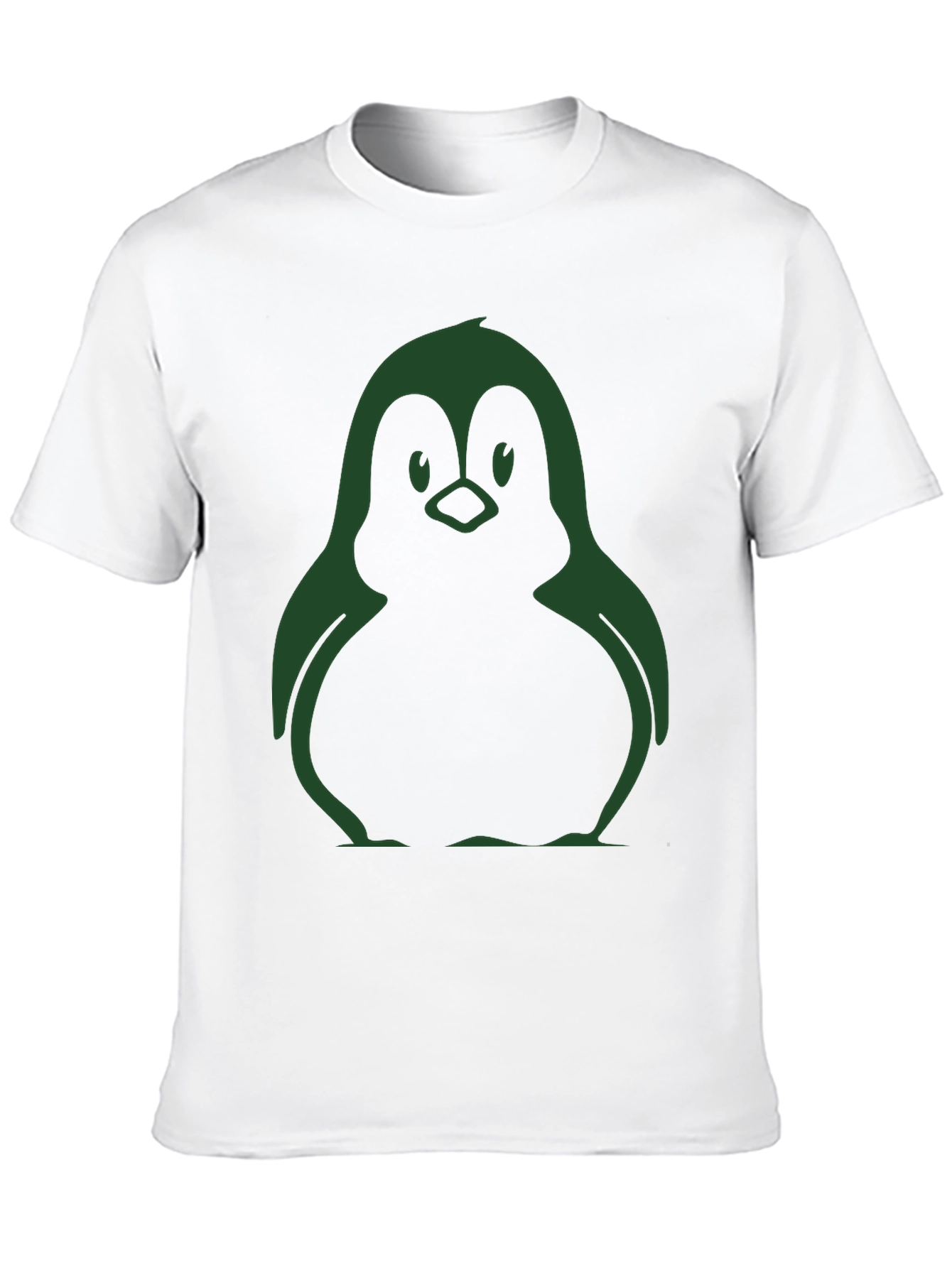 Cool Penguin Graphic Black T-Shirt
