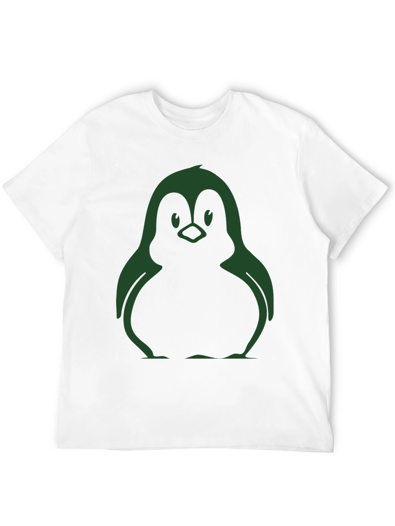 Cool Penguin Graphic Black T-Shirt