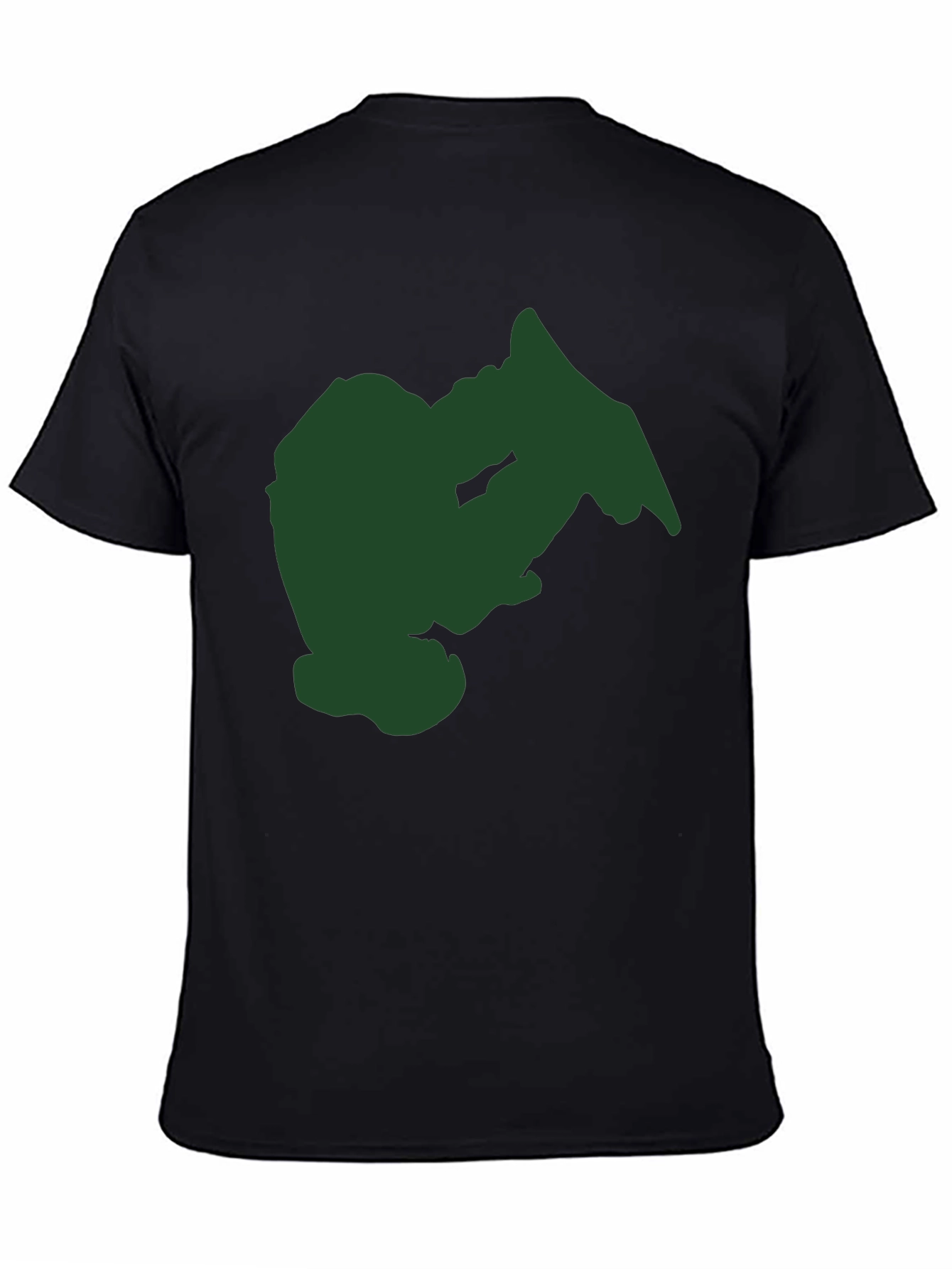 Mens Graphic Tee - Abstract Green Design