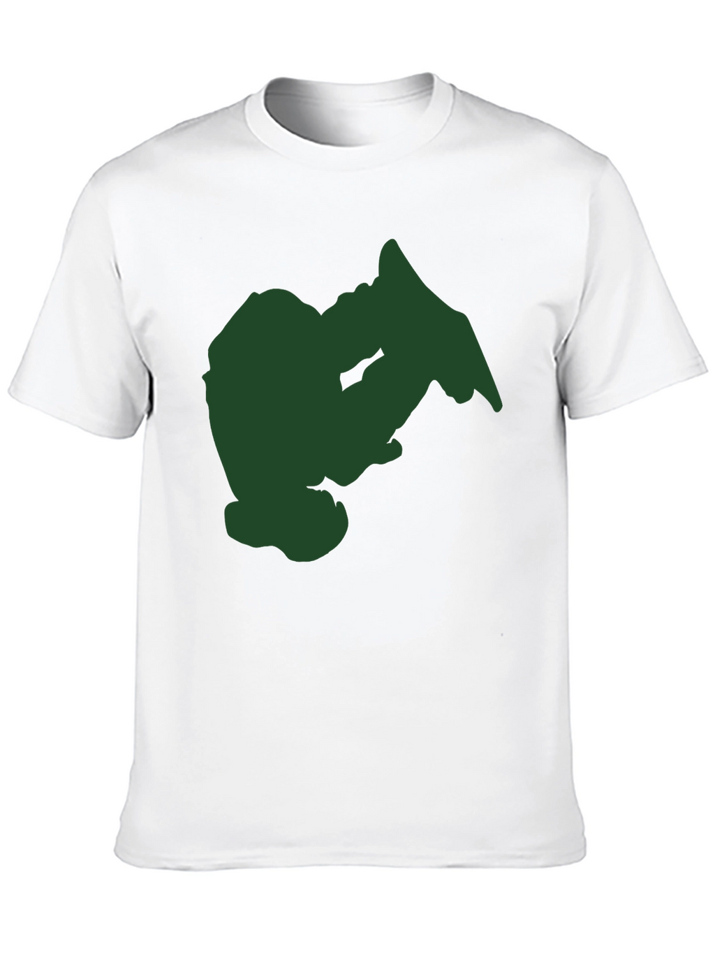 Mens Graphic Tee - Abstract Green Design