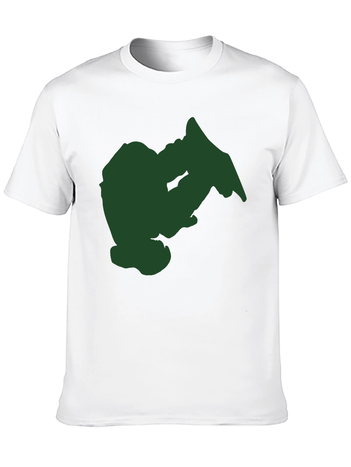 Mens Graphic Tee - Abstract Green Design