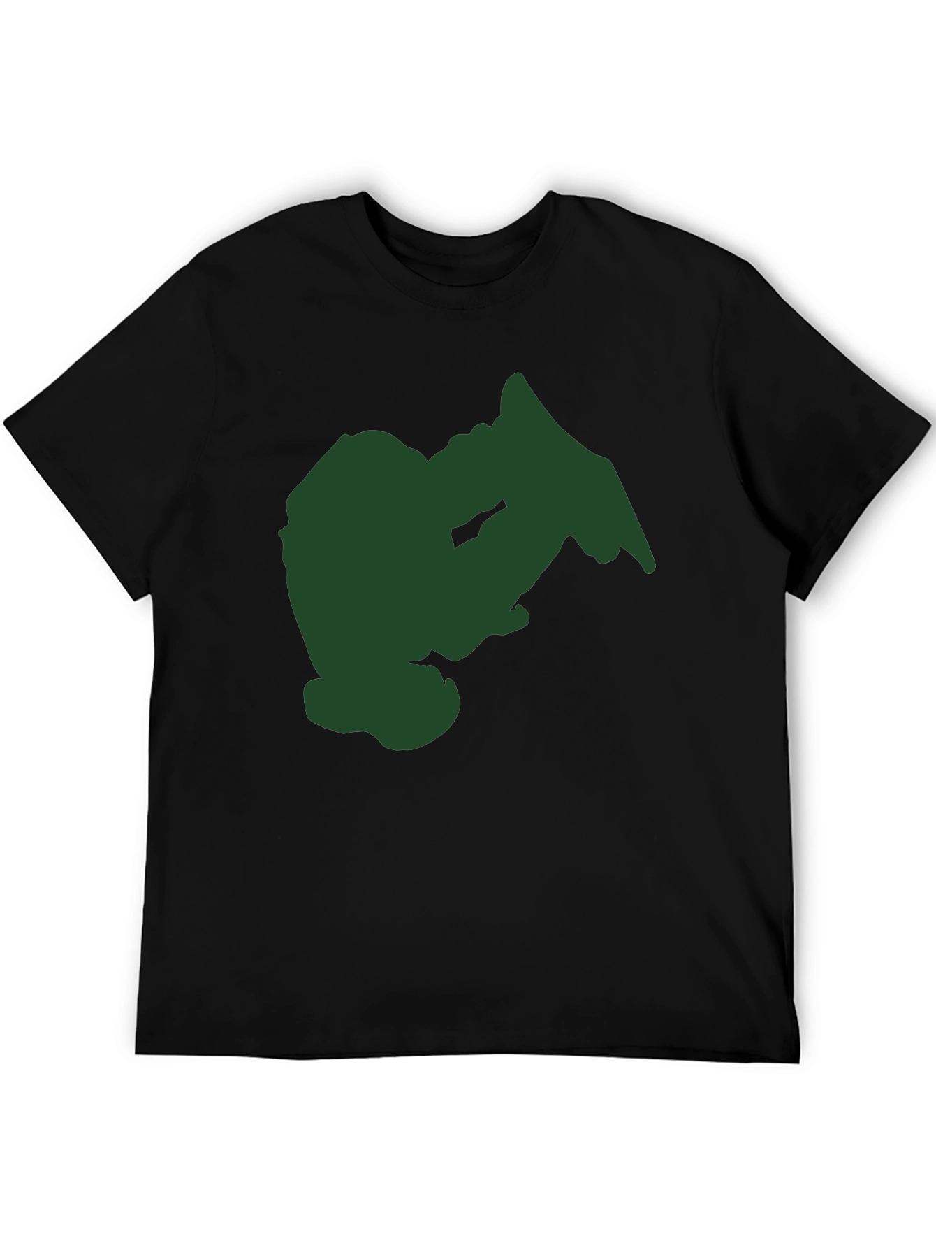 Mens Graphic Tee - Abstract Green Design