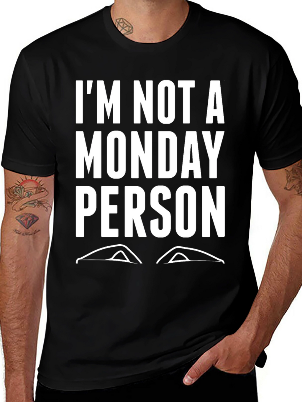 Im Not A Monday Person Graphic Tee