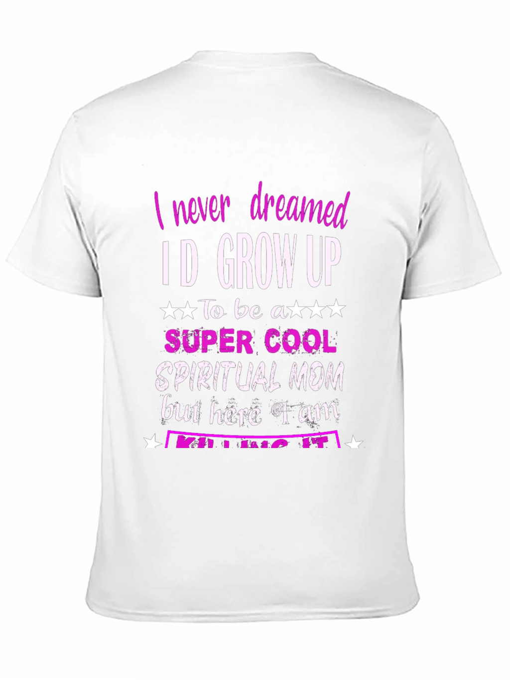 Spiritual Mom Graphic T-Shirt - Black