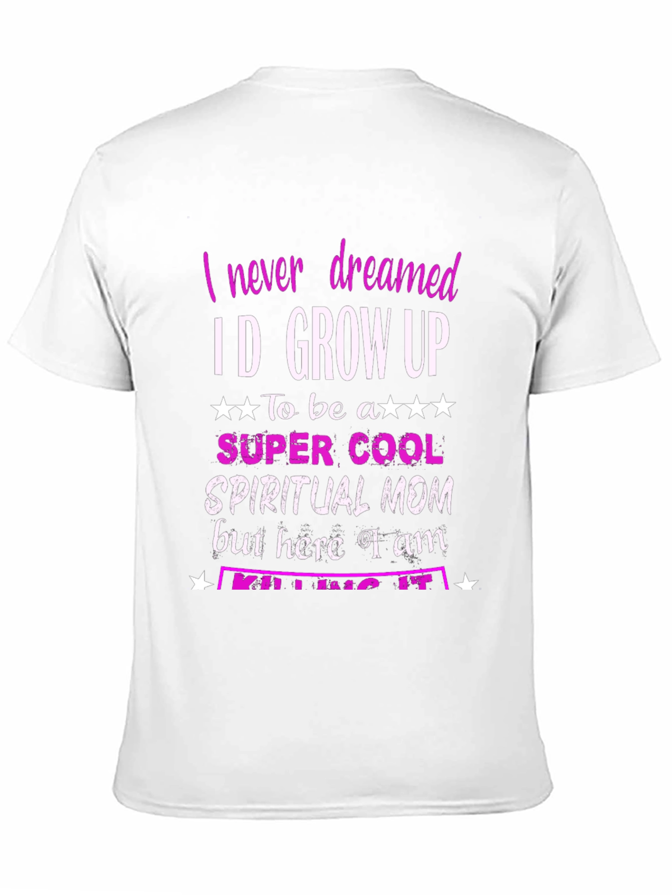 Spiritual Mom Graphic T-Shirt - Black