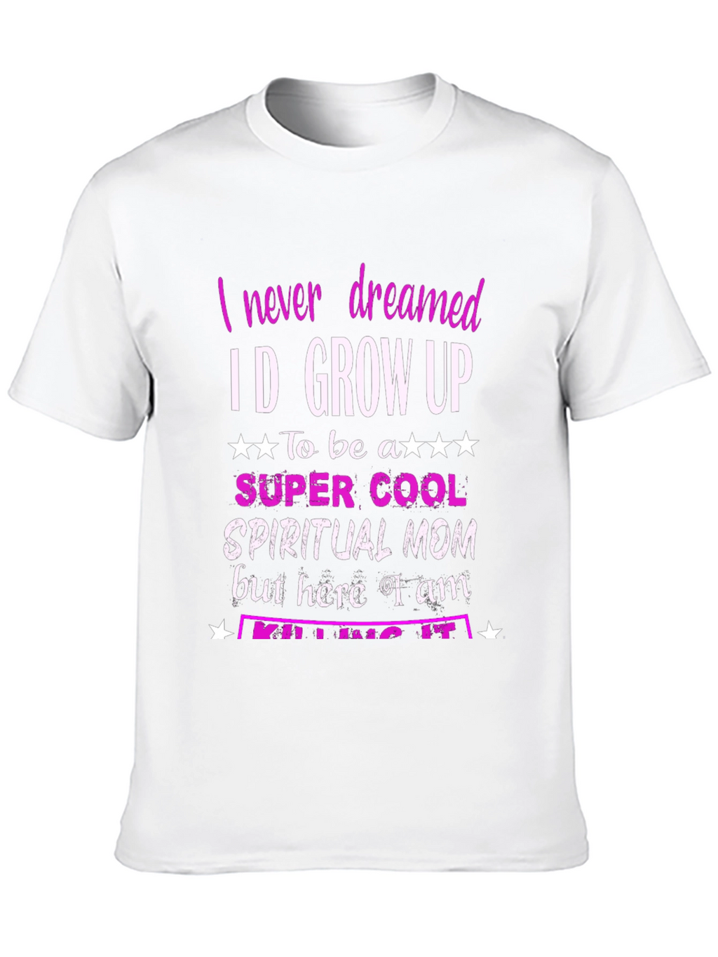 Spiritual Mom Graphic T-Shirt - Black