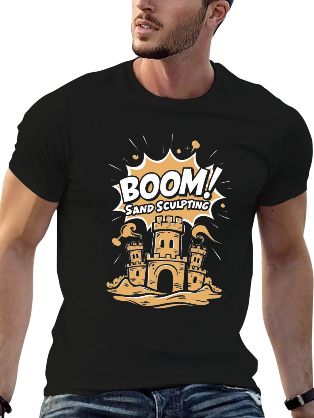 Boom! Sand Sculpting Tee - Graphic T-Shirt