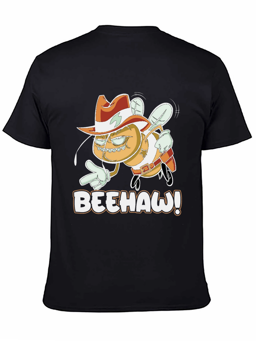 Beehaw Cartoon Graphic T-Shirt