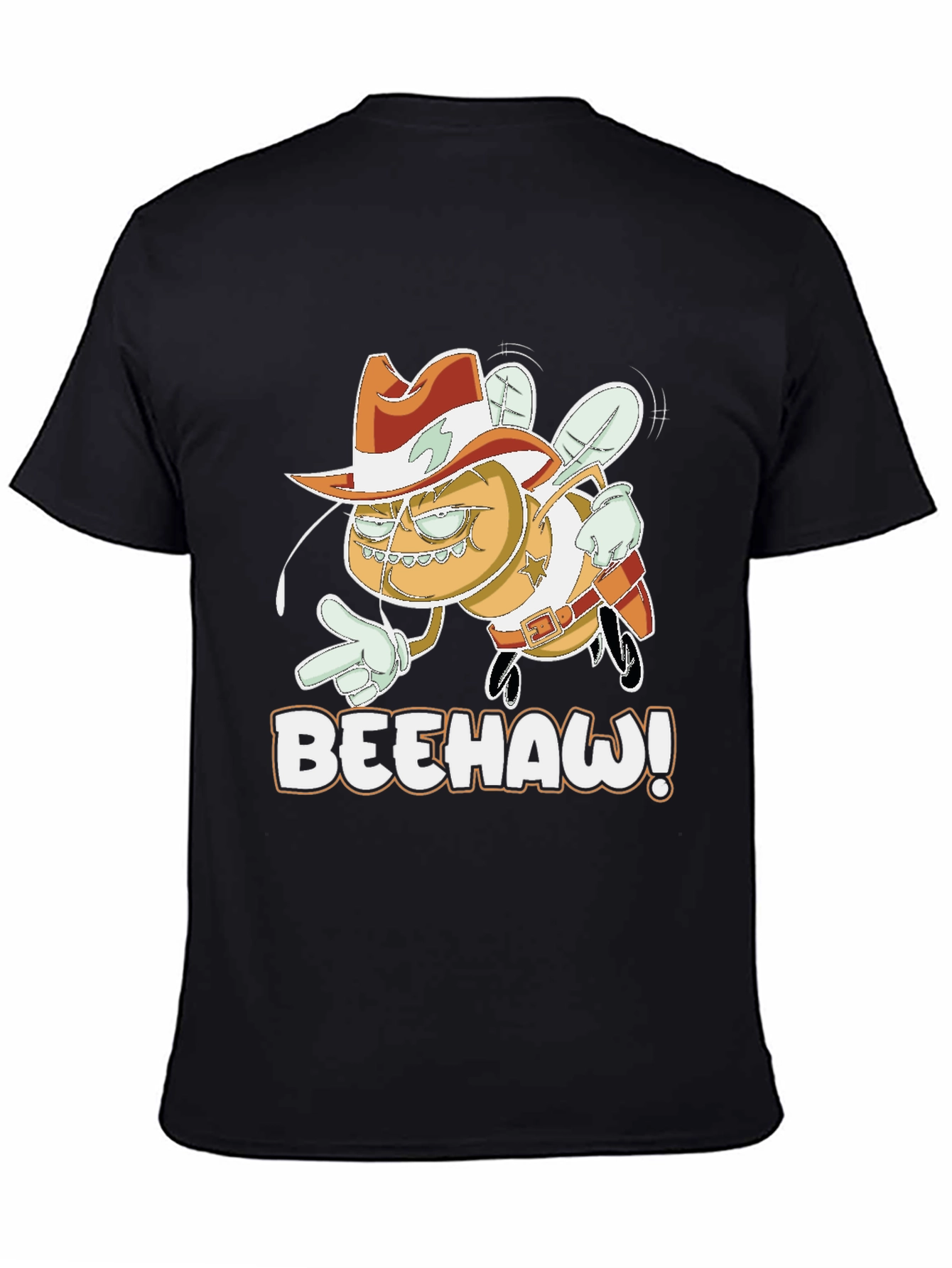 Beehaw Cartoon Graphic T-Shirt
