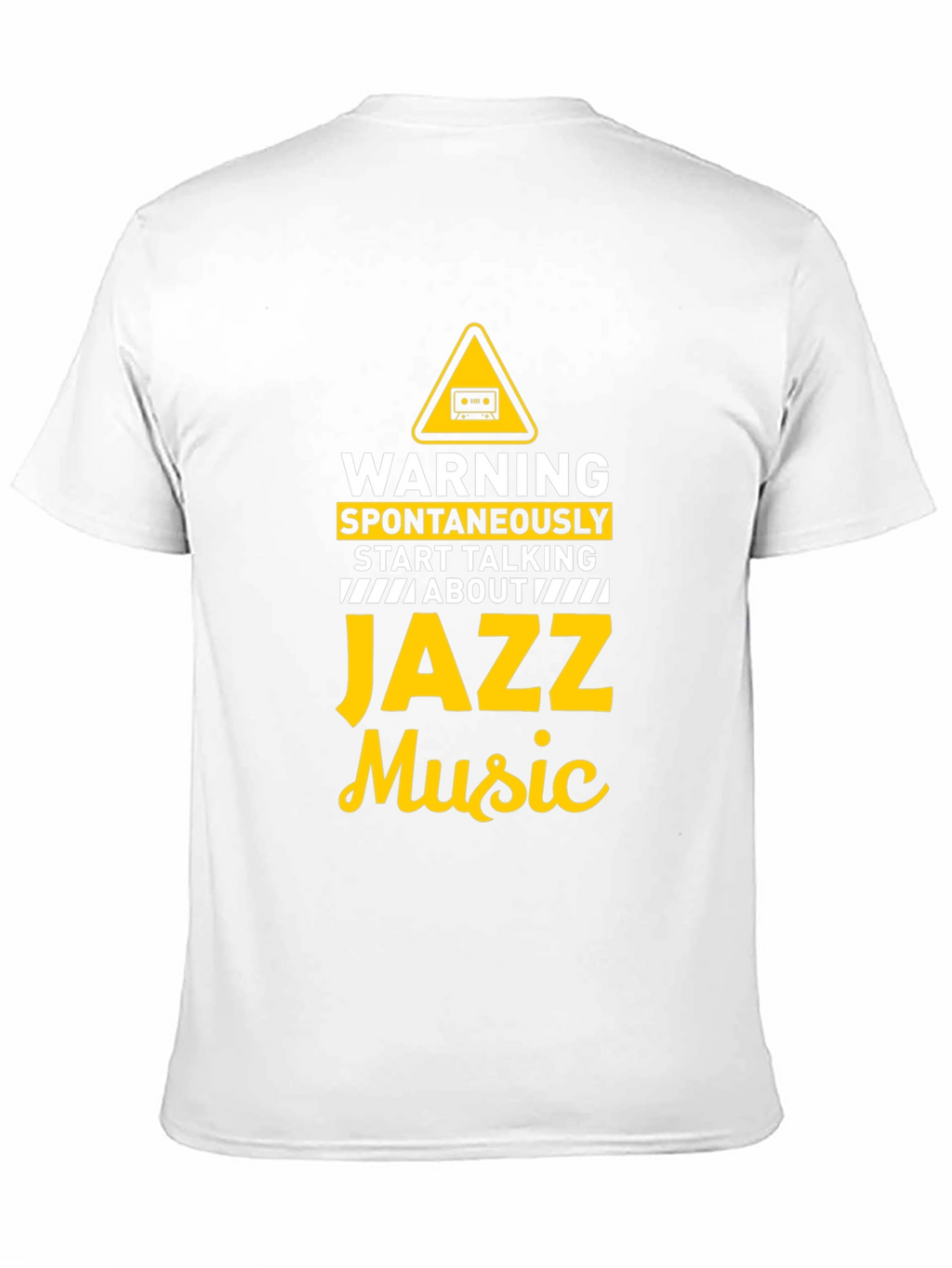Warning Jazz Music T-Shirt Funny Musician Tee