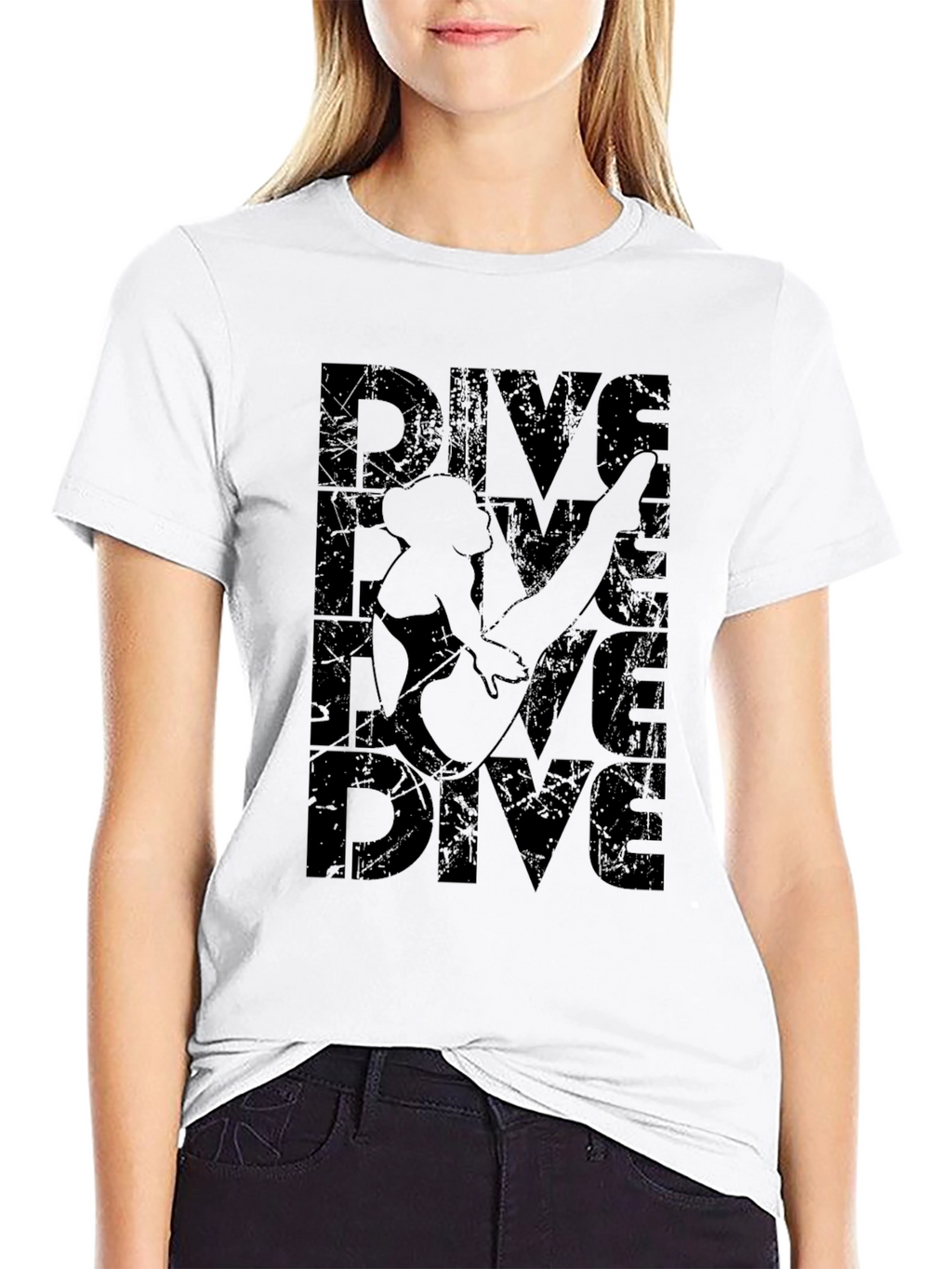 DIVE Graphic T-Shirt - Diver Silhouette