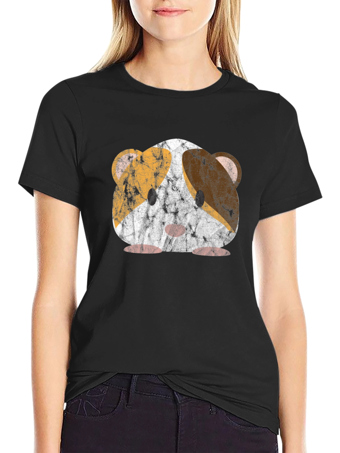 Guinea Pig T-Shirt - Distressed Pet Graphic Tee