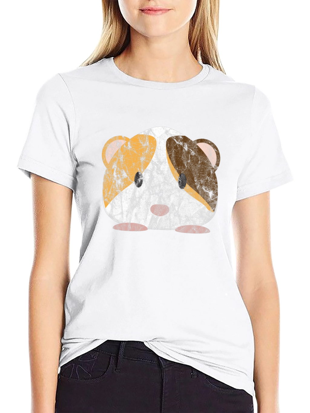 Guinea Pig T-Shirt - Distressed Pet Graphic Tee