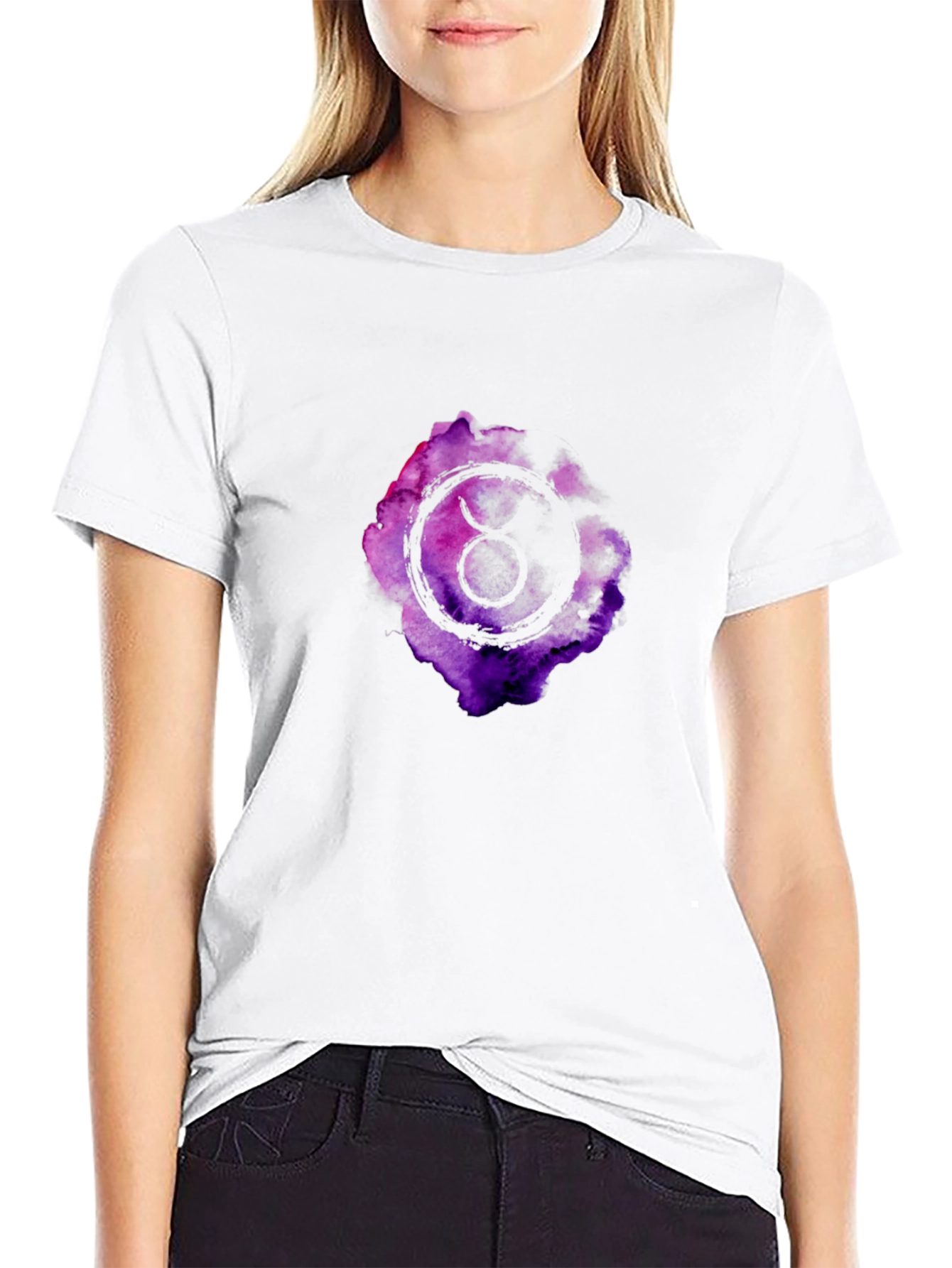 Taurus Zodiac Watercolor T-Shirt