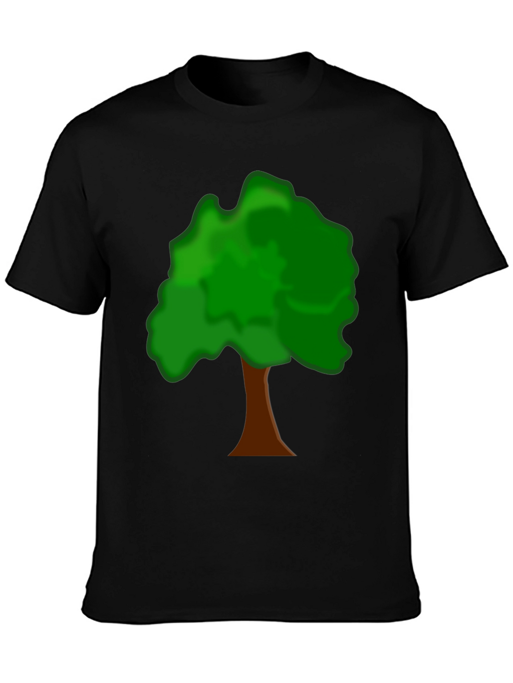 Tree Graphic Tee - Nature Lovers Black T-Shirt