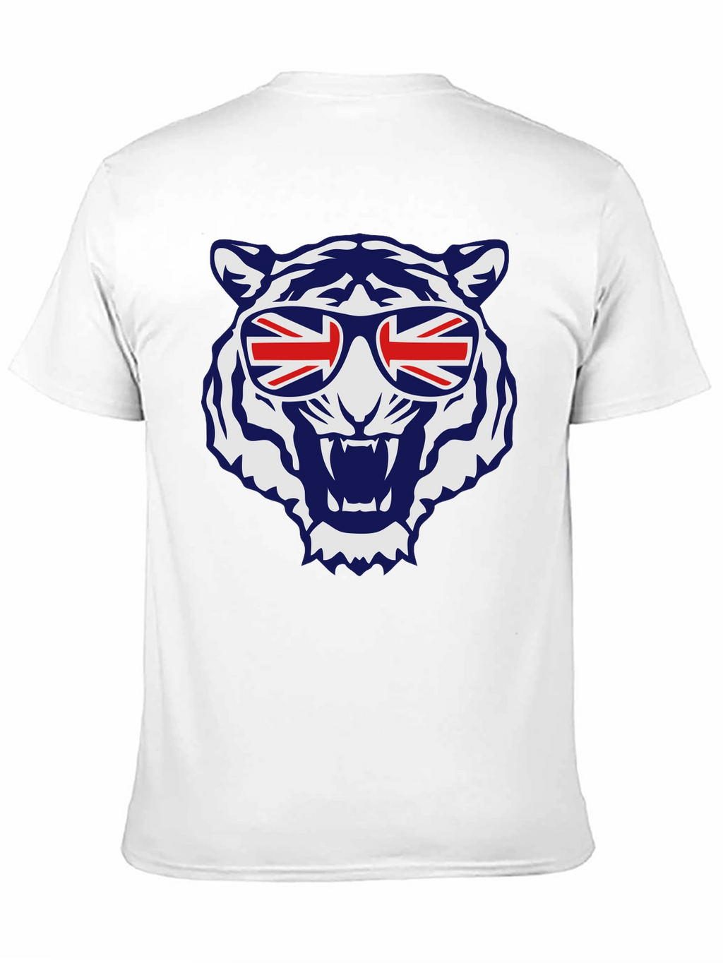 Cool Tiger Union Jack Sunglasses Graphic Tee