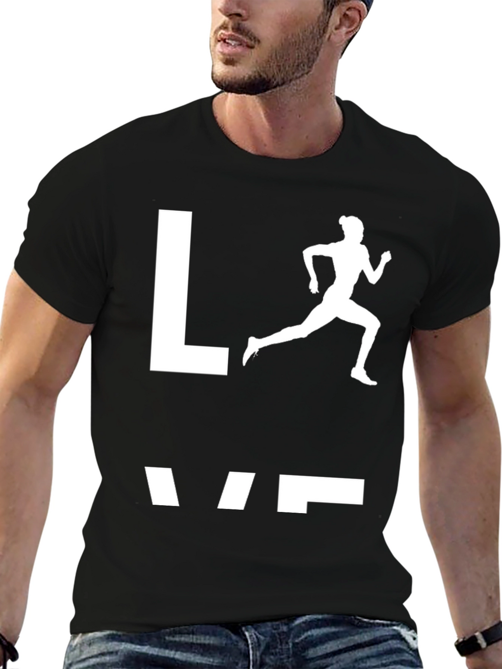 Love to Run Graphic T-Shirt