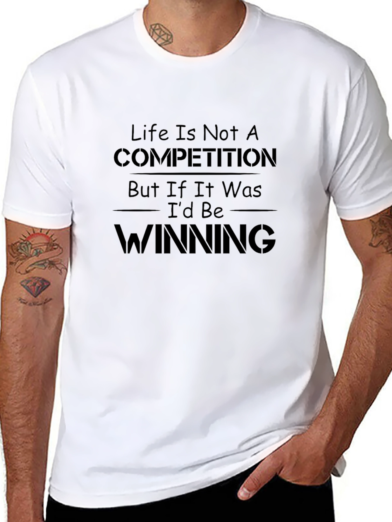 Life Is Not a Competition T-Shirt