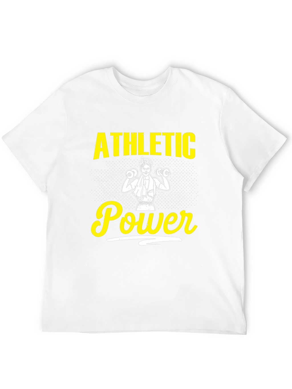 Athletic Power Black T-Shirt - Workout Apparel