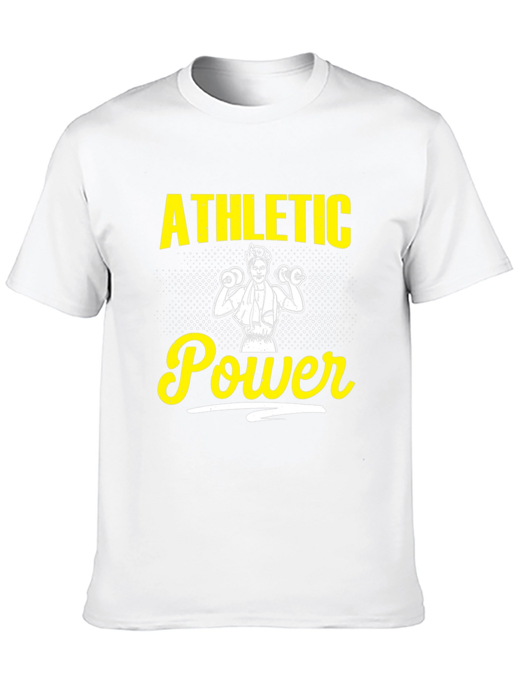 Athletic Power Black T-Shirt - Workout Apparel
