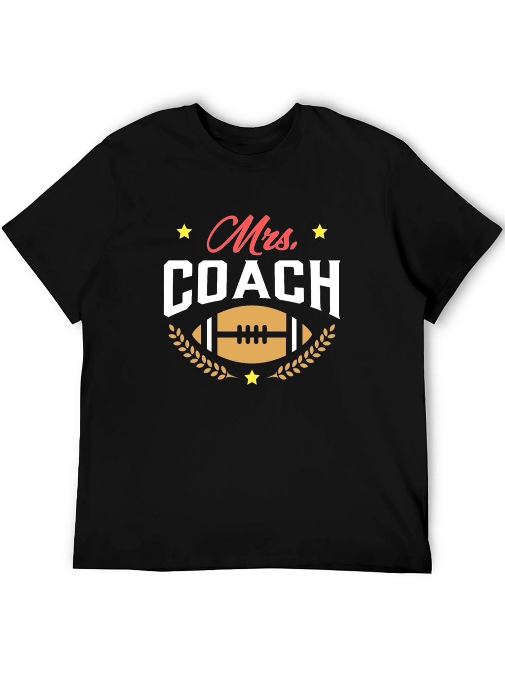 Mrs. Coach T-Shirt - Football Mom Tee