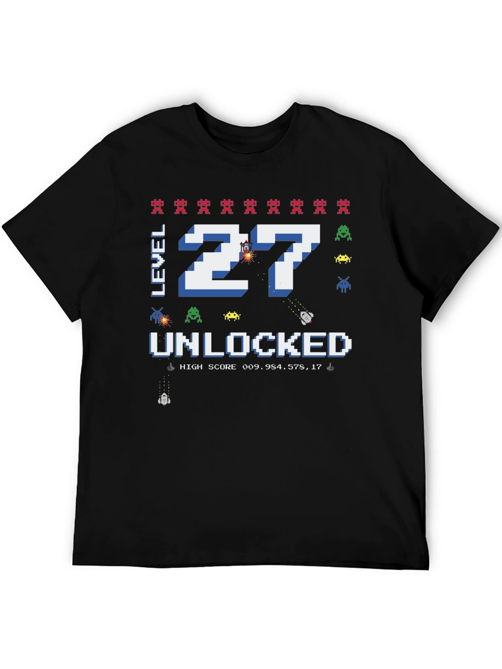 Level 27 Unlocked Gaming T-Shirt
