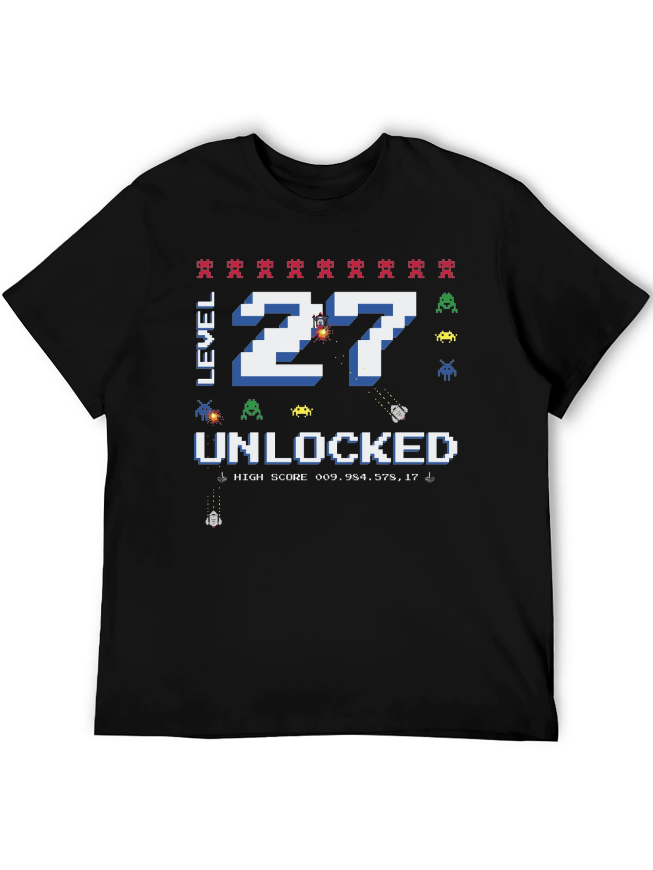 Level 27 Unlocked Gaming T-Shirt