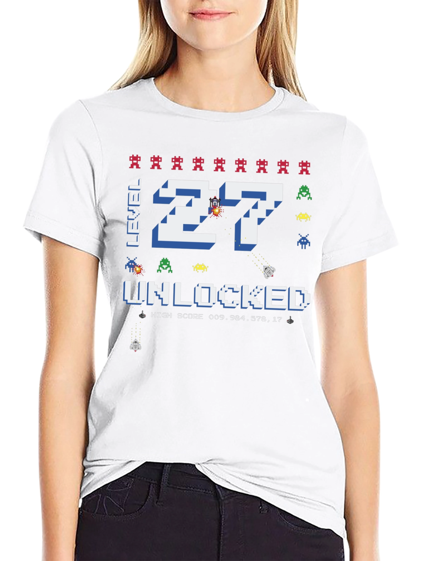Level 27 Unlocked Gaming T-Shirt