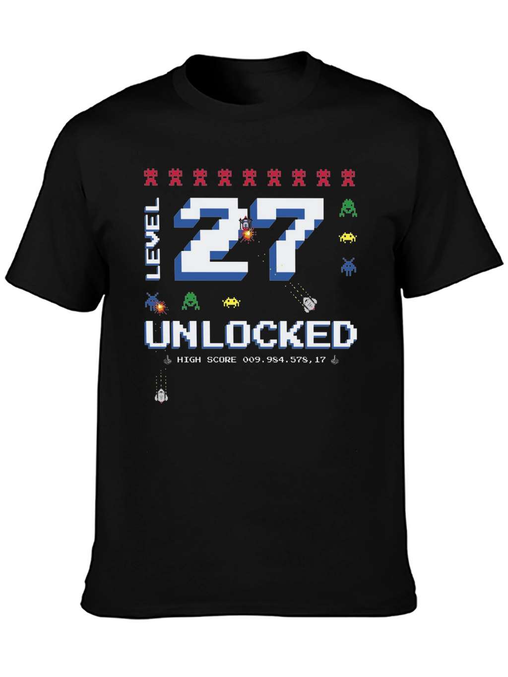 Level 27 Unlocked Gaming T-Shirt