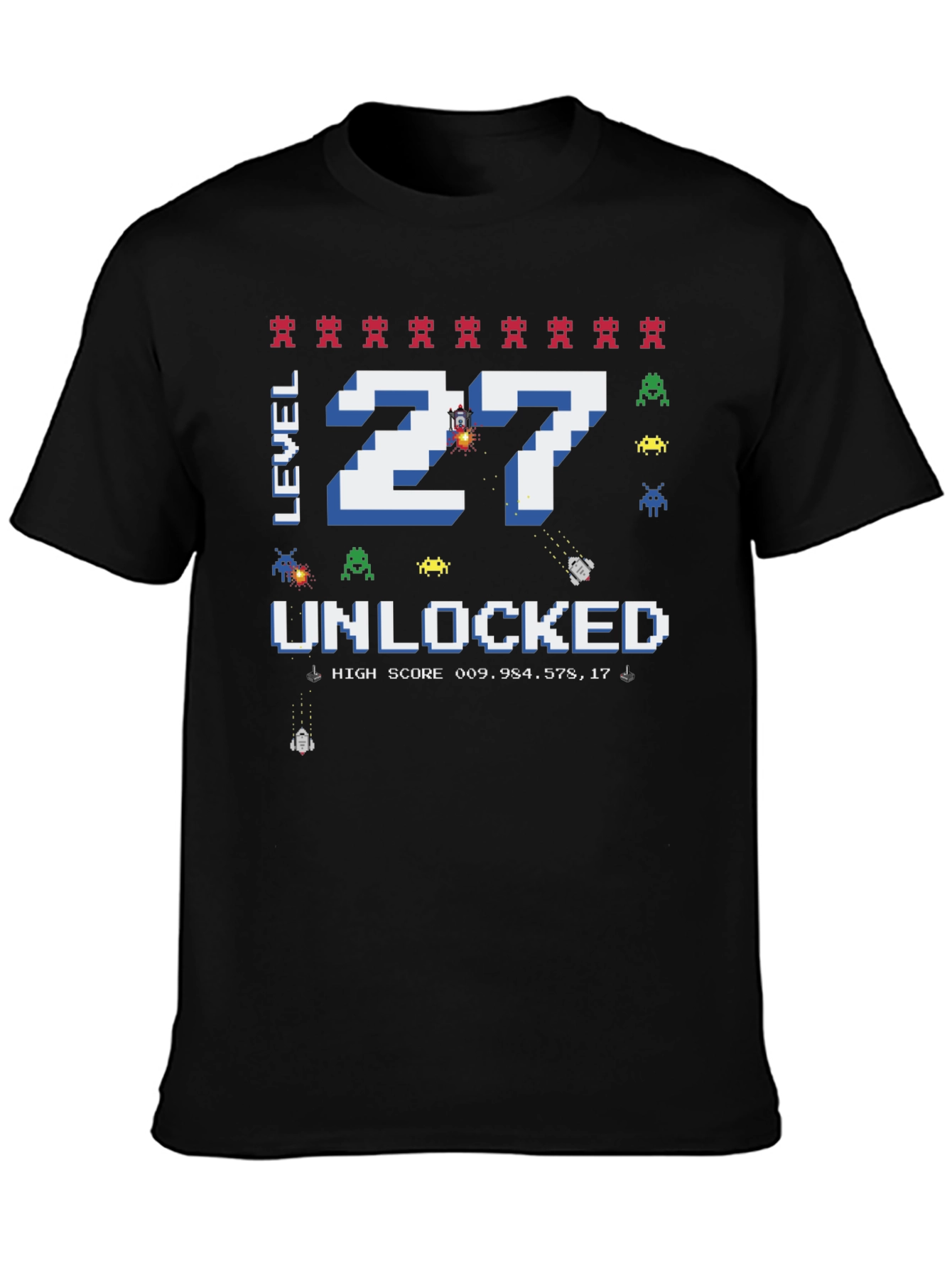 Level 27 Unlocked Gaming T-Shirt