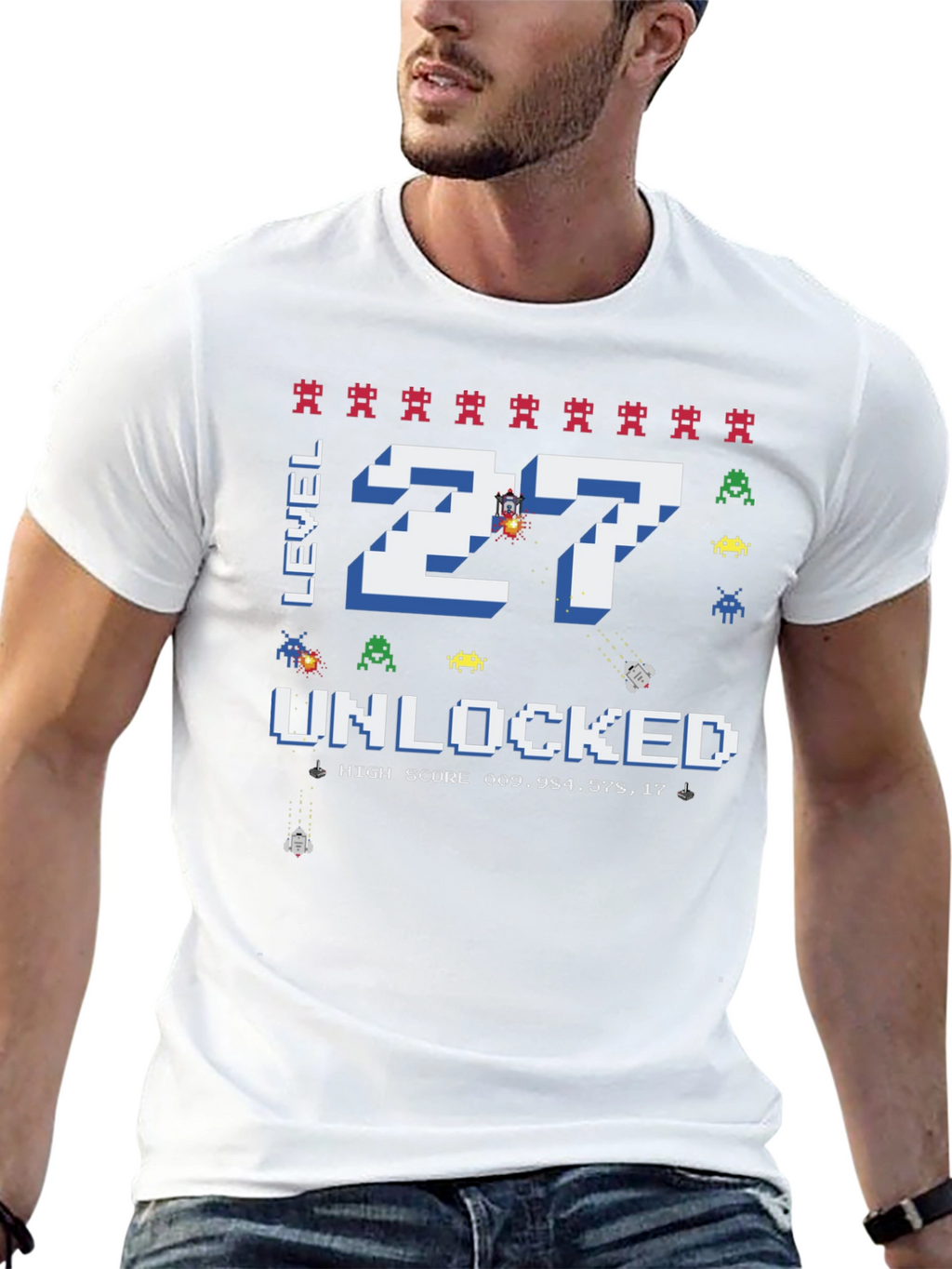 Level 27 Unlocked Gaming T-Shirt
