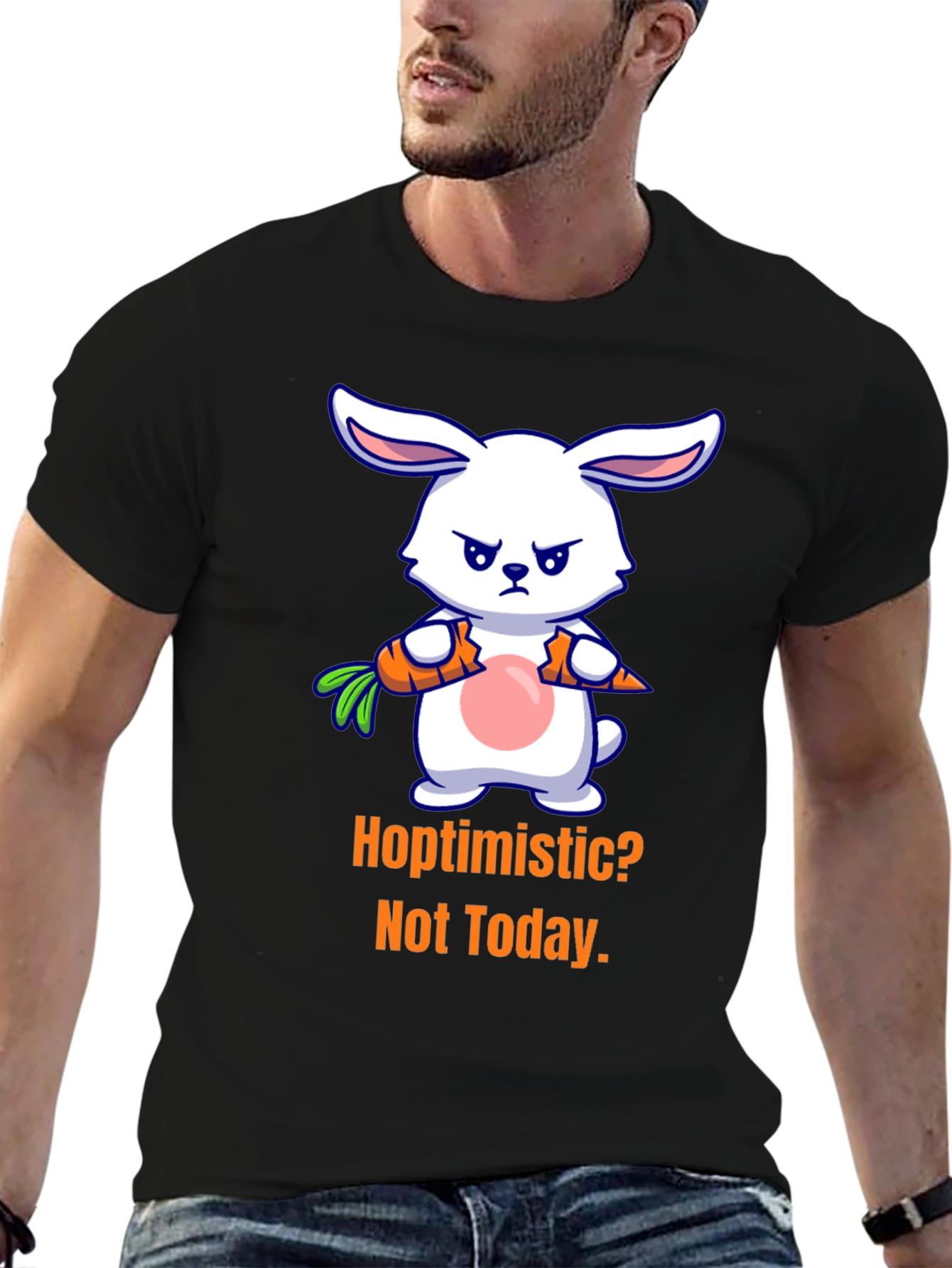 Hoptimistic? Not Today Graphic T-Shirt