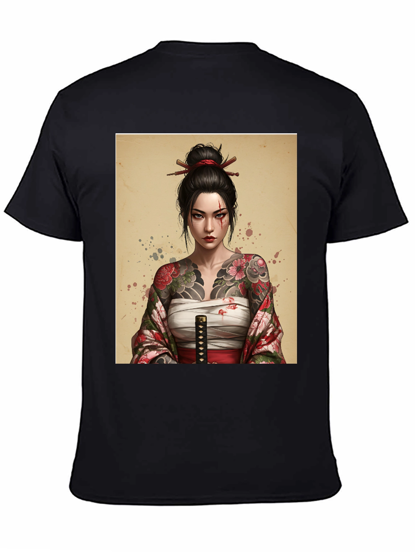 Samurai Woman Graphic Tee