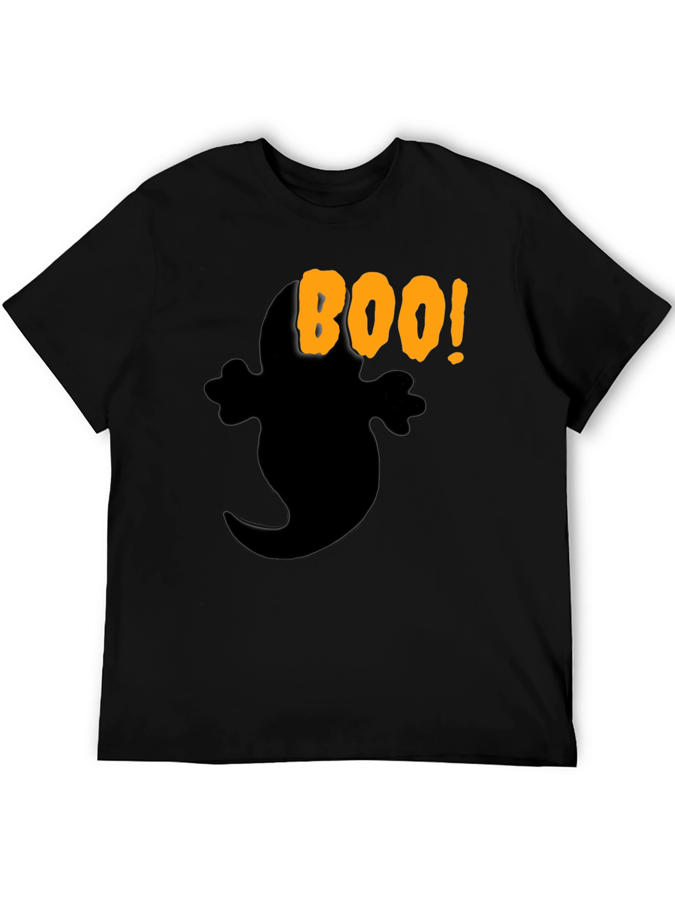 Boo Ghost Graphic Tee - Halloween Shirt