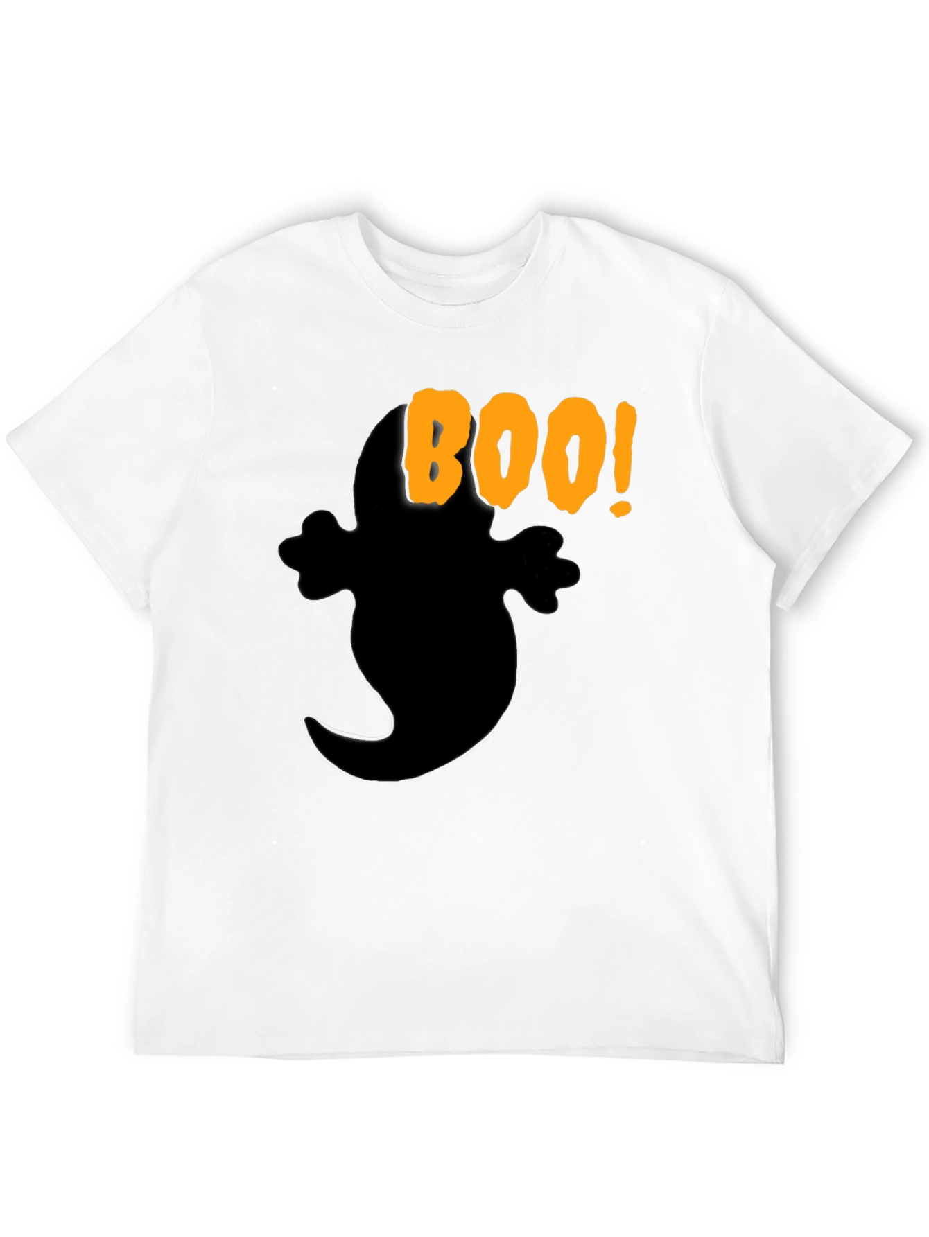 Boo Ghost Graphic Tee - Halloween Shirt