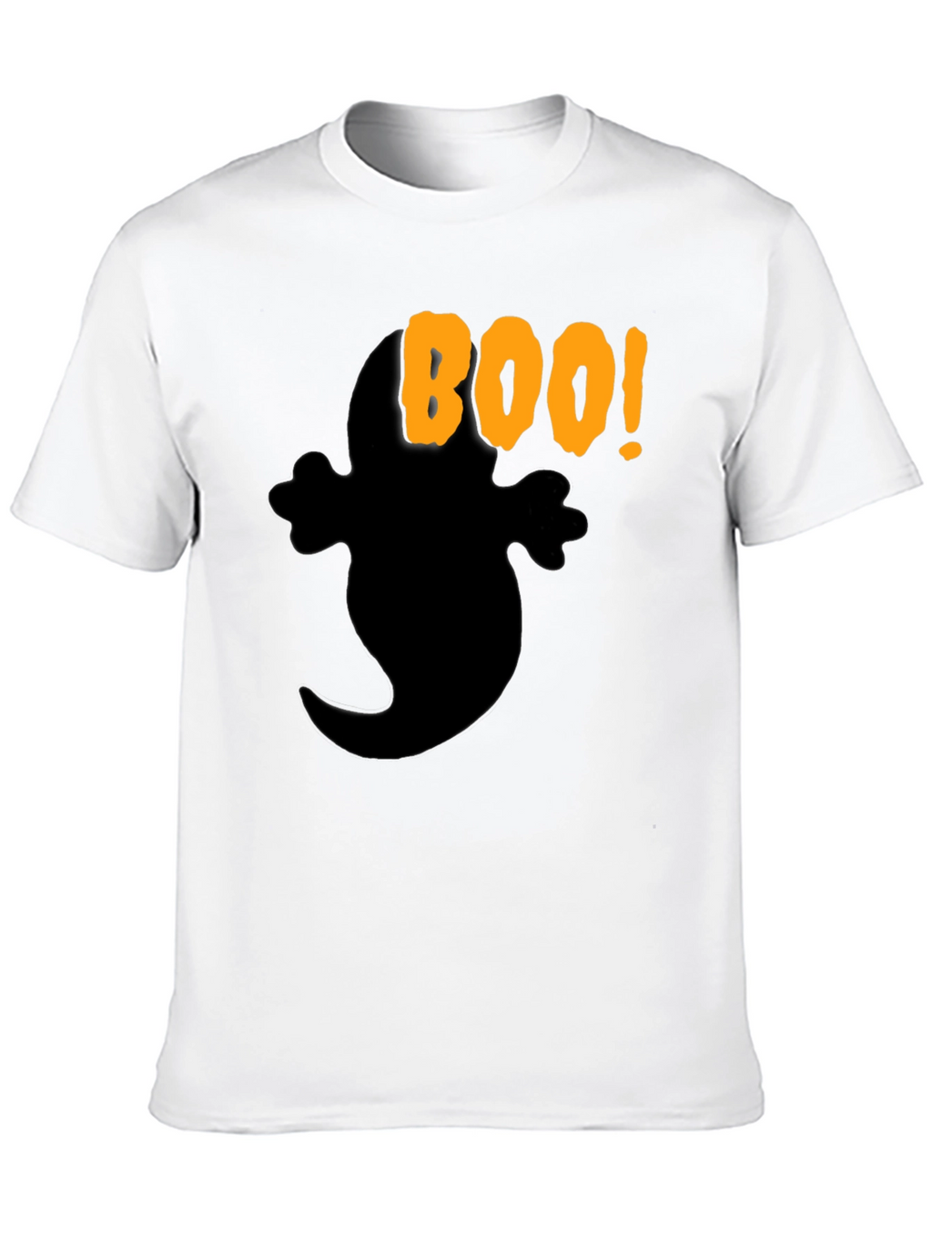 Boo Ghost Graphic Tee - Halloween Shirt
