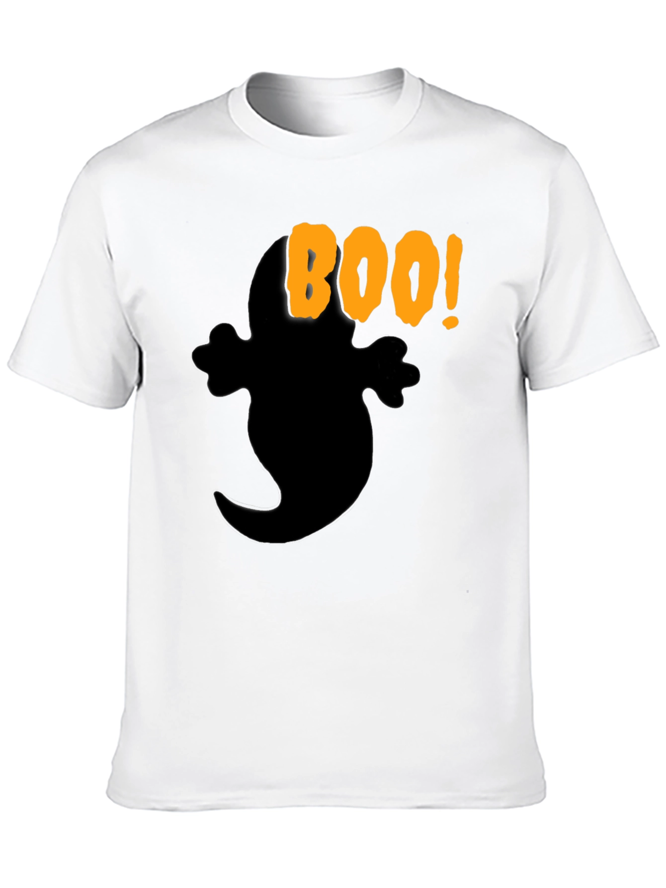 Boo Ghost Graphic Tee - Halloween Shirt